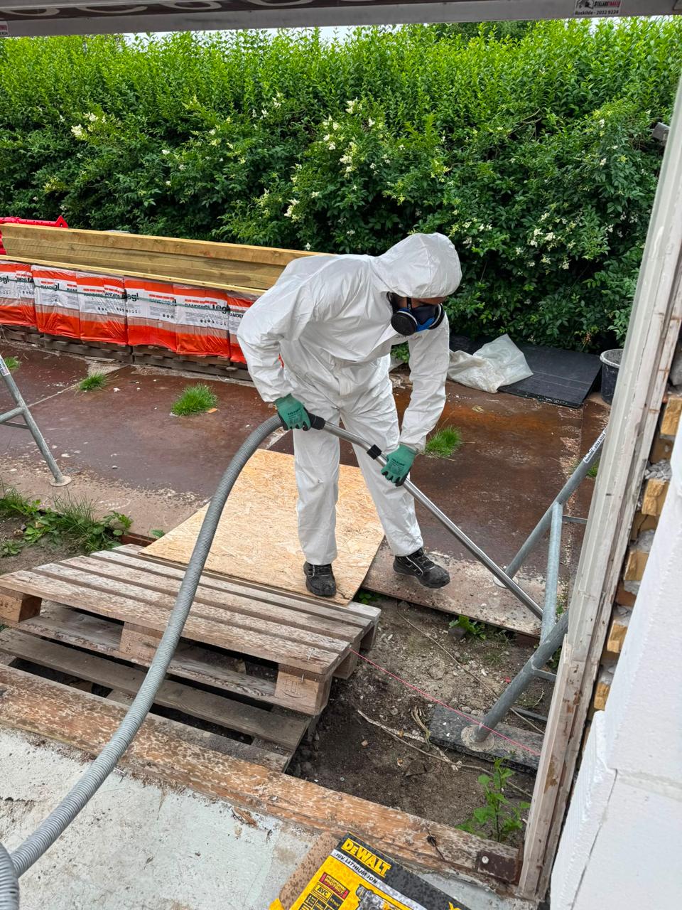 Asbestsanering på Amager
